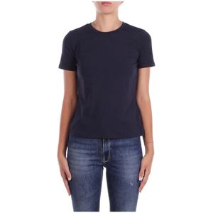 Max Mara, Dames, Tops, Blauw, Maat: S Katoen,