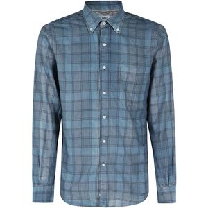 Aspesi, Heren, Overhemden, Veelkleurig, Maat: S Katoen,