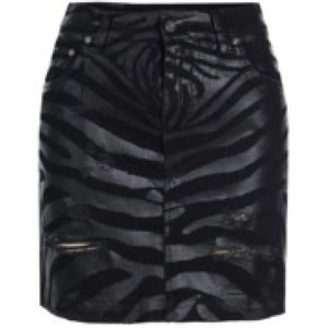 Dolce & Gabbana, Dames, Rokken, Zwart, Maat: S