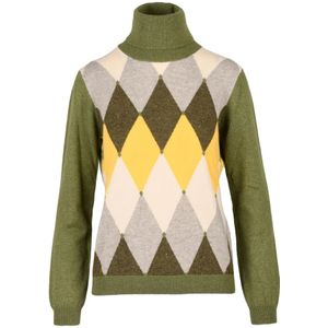 Ballantyne, Dames, Truien, Veelkleurig, Maat: M Kasjmier,