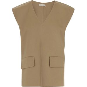 By Malene Birger, Dames, Jassen, Bruin, Maat: XS Wol,