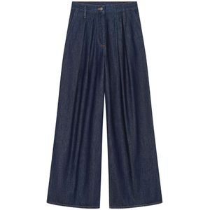 Dries Van Noten, Dames, Jeans, Blauw, Maat: S Katoen,