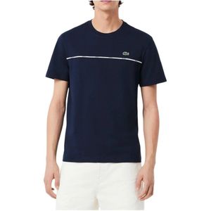 Lacoste - T-shirt - Blauw - Katoen