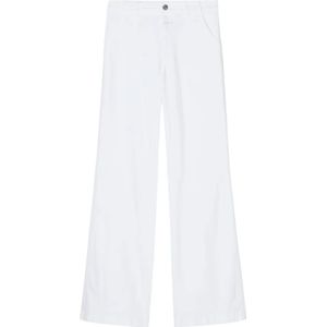 Closed, Dames, Broeken, Wit, Maat: W32 L32 Denim,