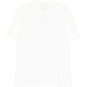 Y-3, Heren, Tops, Wit, Maat: XL Katoen,