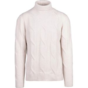 Eleventy, Heren, Truien, Wit, Maat: XL Zijde,