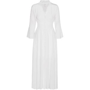 Americandreams, Dames, Jurken, Wit, Maat: S Viscose,