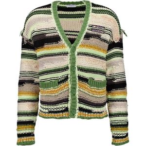 Off White, Heren, Truien, Veelkleurig, Maat: XS Katoen,