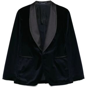 Tagliatore, Heren, Jassen, Blauw, Maat: M