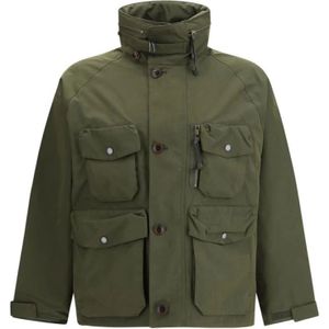 Barbour, Heren, Jassen, Groen, Maat: L Katoen,