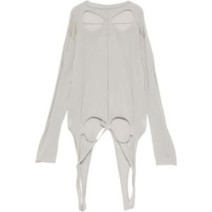 Rick Owens, Dames, Truien, Grijs, Maat: M