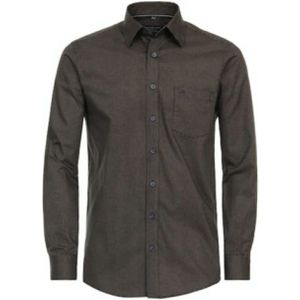 Casa Moda, Heren, Overhemden, Zwart, Maat: 2XL