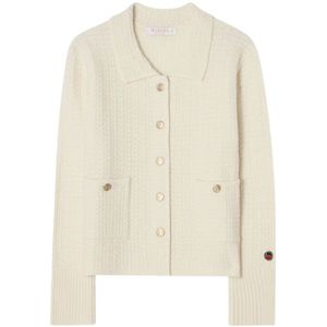 Busnel, Dames, Truien, Beige, Maat: XS Wol,