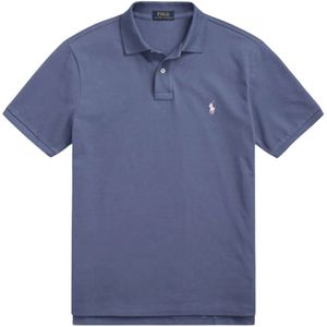 Ralph Lauren, Heren, Tops, Blauw, Maat: S Katoen,