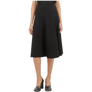 The Row, Dames, Rokken, Zwart, Maat: M Viscose,