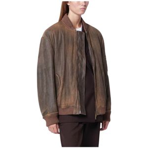 Golden Goose, Dames, Jassen, Bruin, Maat: M Katoen,