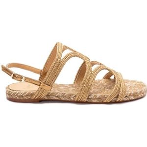 Castañer, Dames, Schoenen, Geel, Maat: 41 EU Katoen,