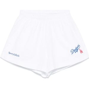 Sporty & Rich, Dames, Korte broeken, Wit, Maat: M