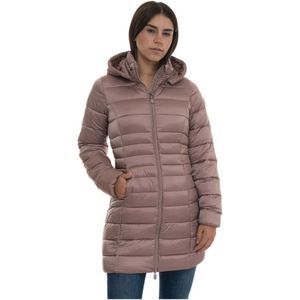 Save The Duck, Dames, Mantels, Roze, Maat: XL Leer,