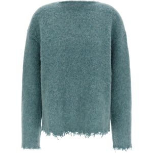 Jil Sander, Dames, Truien, Blauw, Maat: XS Wol,