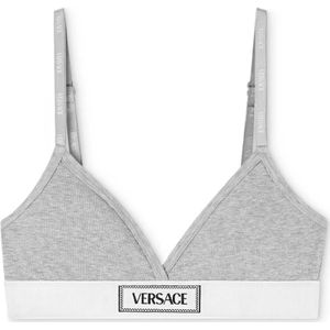 Versace, Dames, Ondergoed, Grijs, Maat: XL Katoen,