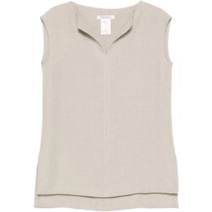 Max Mara, Dames, Tops, Beige, Maat: S