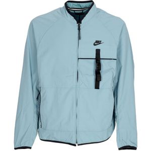 Nike, Heren, Jassen, Blauw, Maat: XL Denim,