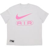Nike - Air Bf Tee Photon Dust - T-shirt - Grijs - Dames - Katoen