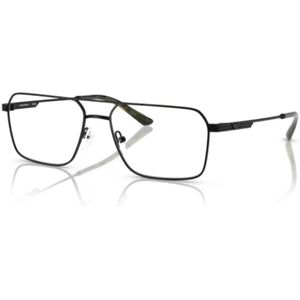 Emporio Armani - Ea 1166 - Bril - Zwart - Metaal - Vierkant Montuur