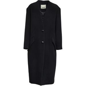 Isabel Marant, Dames, Mantels, Zwart, Maat: XS Wol,
