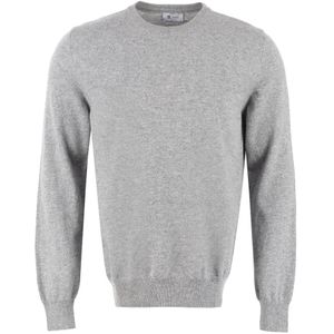 THE (Alphabet), Heren, Truien, Grijs, Maat: 2XL Kasjmier,