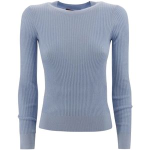 Max Mara Studio, Dames, Truien, Blauw, Maat: S