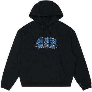 Ader Error, Heren, Sweatshirts & Hoodies, Zwart, Maat: M Katoen,