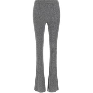 Pinko, Dames, Broeken, Grijs, Maat: M