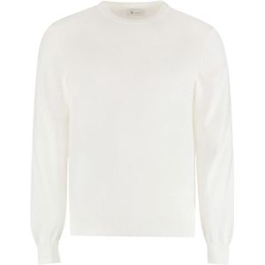 THE (Alphabet), Heren, Truien, Wit, Maat: S Katoen,