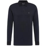 Carlo Colucci - Uniek Artistiek Heren Polo Shirt - Blauw - Poloshirts