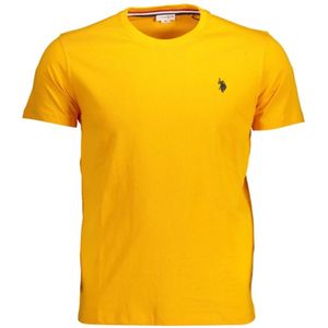 U.s. Polo Assn., Heren, Tops, Geel, Maat: S Katoen,