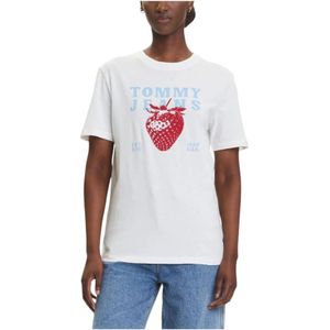 Tommy Jeans - RLX Strawberry - T-shirt - Katoen - Rood