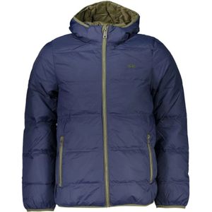 Hooded Padded Jacket - Blauw - MLJ101 - Tussenjas