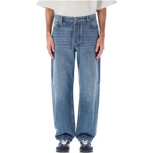 Bottega Veneta, Heren, Jeans, Blauw, Maat: M Katoen,