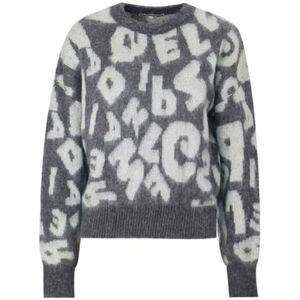 Kocca, Dames, Truien, Grijs, Maat: XS Acryl,