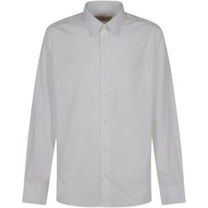 Ami Paris, Heren, Overhemden, Wit, Maat: XS Katoen,