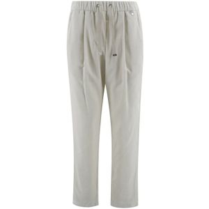 Herno, Dames, Broeken, Wit, Maat: S