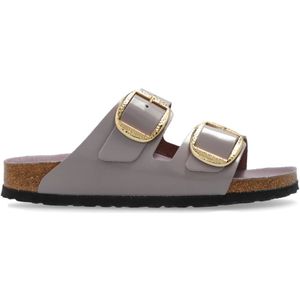Birkenstock - Arizona BIG Buckle Slides - Paars - Kurken Zool