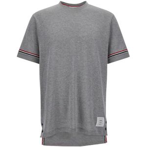 Thom Browne, Heren, Tops, Grijs, Maat: XL Katoen,