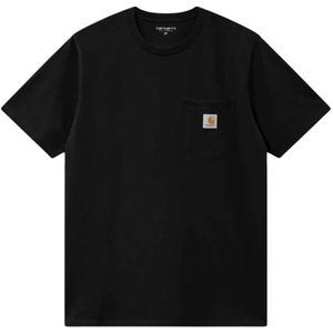 Carhartt Wip, Heren, Tops, Zwart, Maat: S