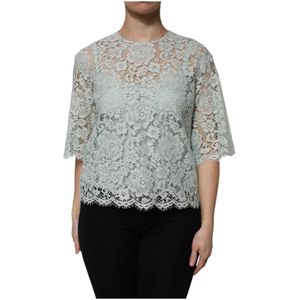 Dolce & Gabbana - Blouse - Wit - Katoen