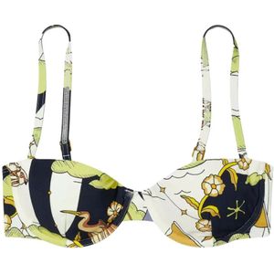 Tory Burch, Dames, Badkleding, Veelkleurig, Maat: S Nylon,