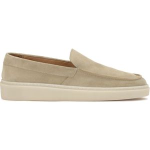 Kazar - Instap Sneakers - Beige - Suède - Heren