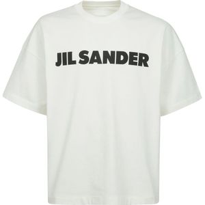 Jil Sander, Heren, Tops, Wit, Maat: L